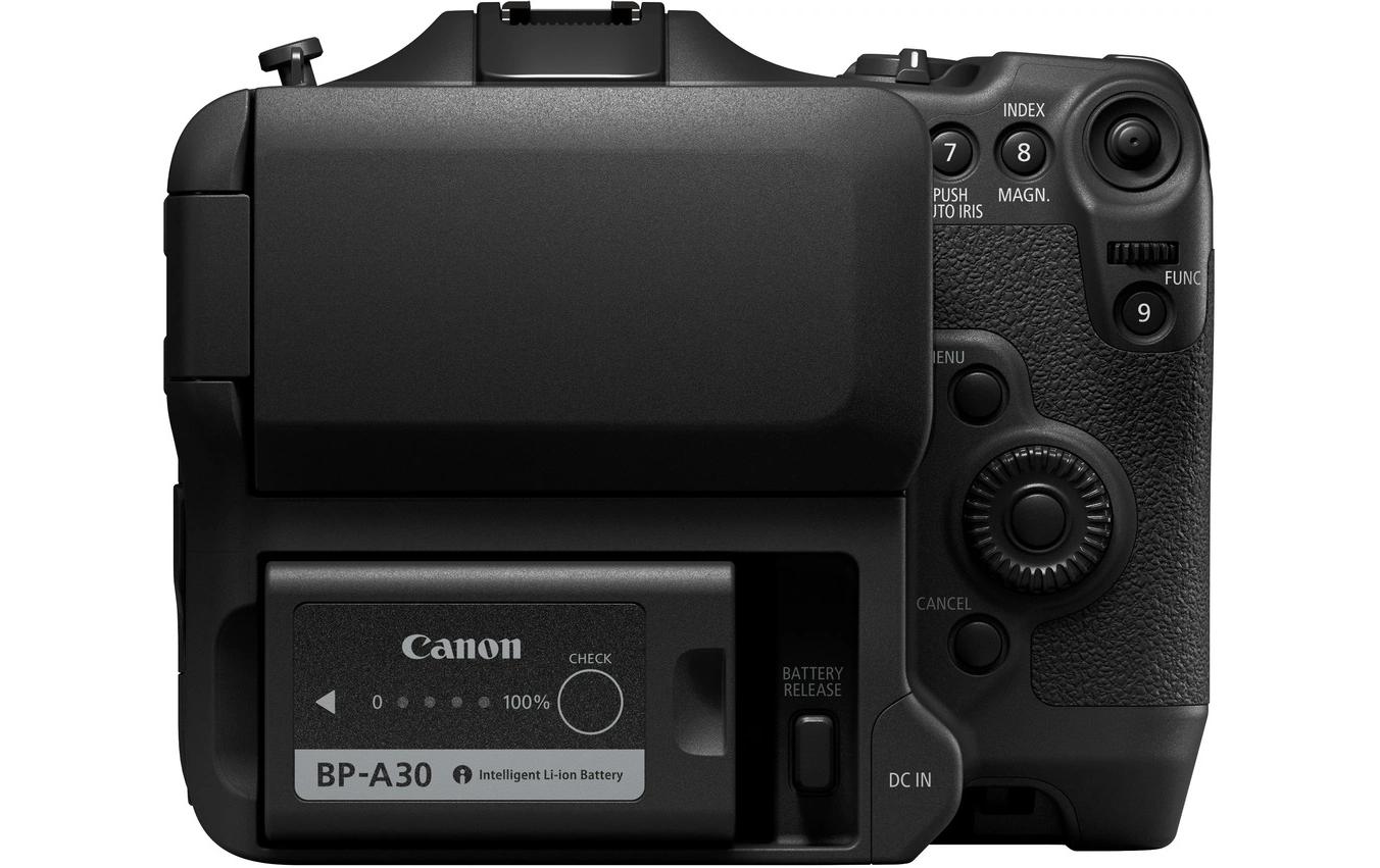 Videokamera C70<br>4K-Camcorder mit interner 12 Bit RAW-Aufzeichnung, High Dynamic Range und AF mit Augenerkennung in einem kompakten Gehäuse