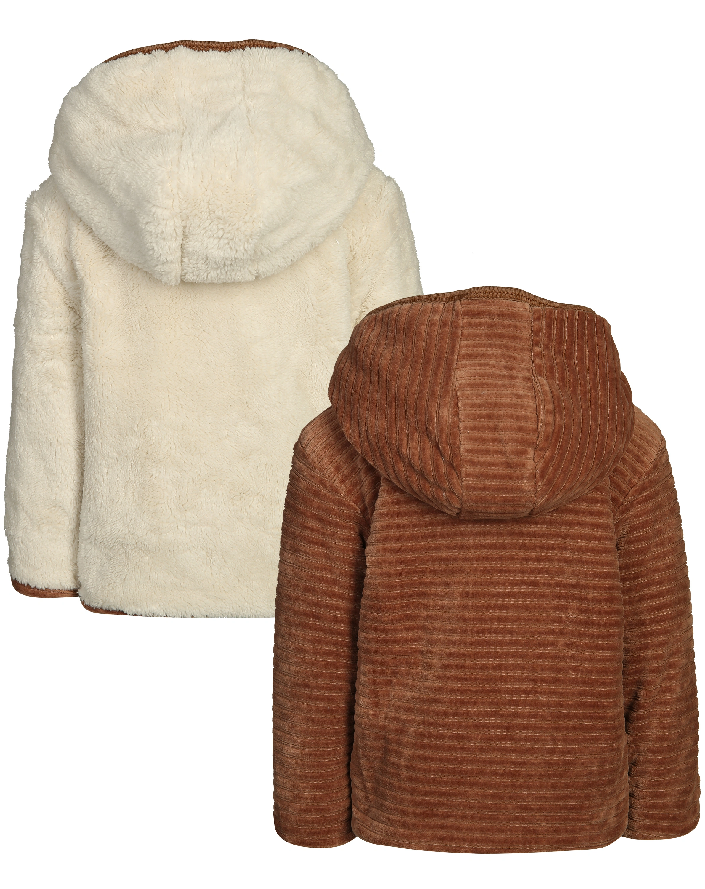Wende-Jacke VIK gefüttert in hazel