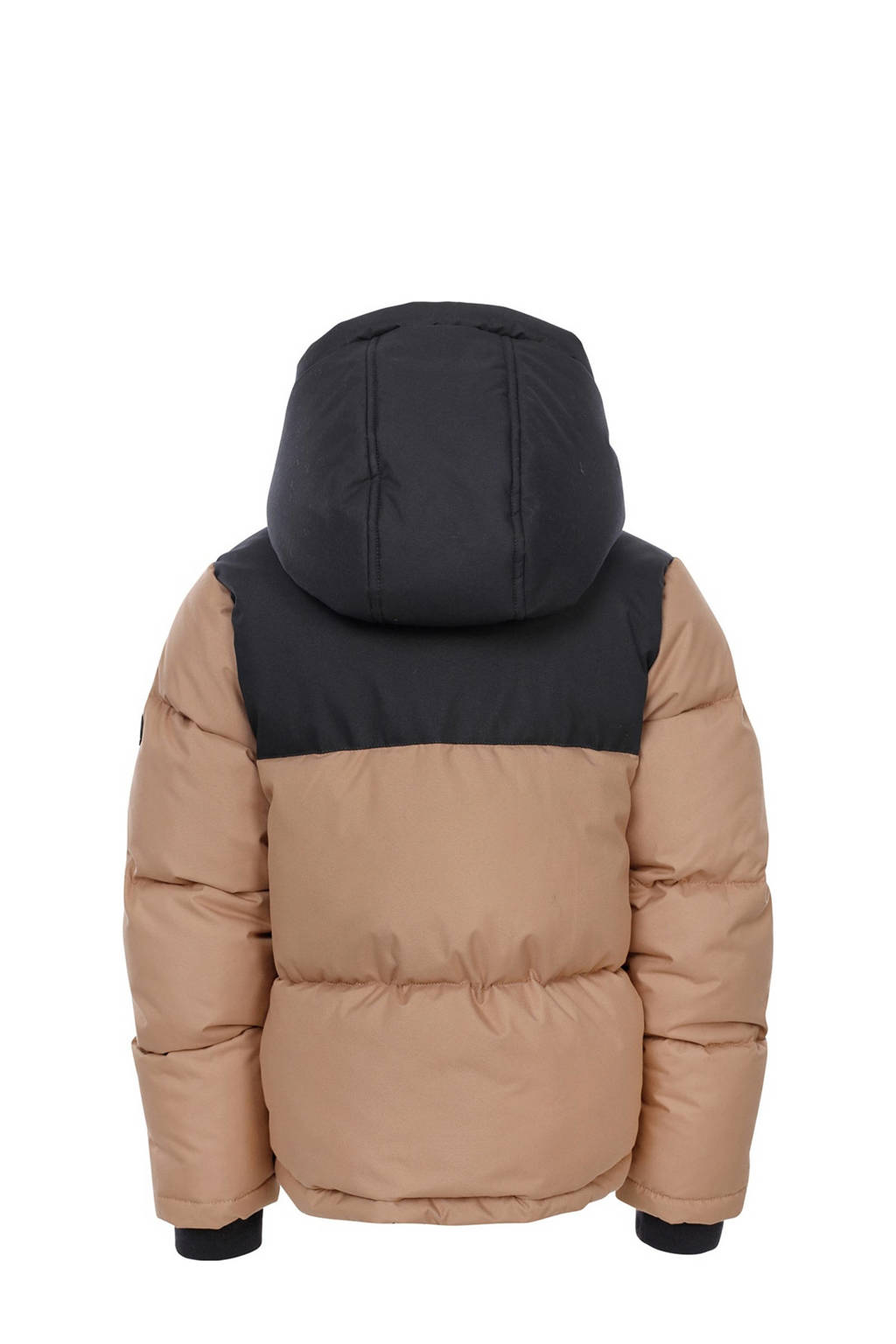 LOOXS gewatteerde jas beige/zwart