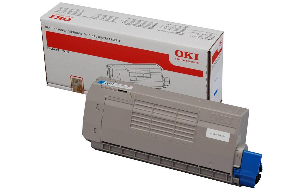 Toner 44318607 Cyan<br>Für C71x Serie, cyan