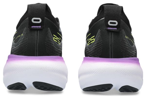 Chaussures de Running Asics Gel Nimbus 25 Noir Jaune Femme