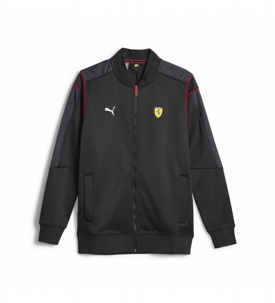 Jaqueta esportiva Puma Scuderia Ferrari Race MT7 preta