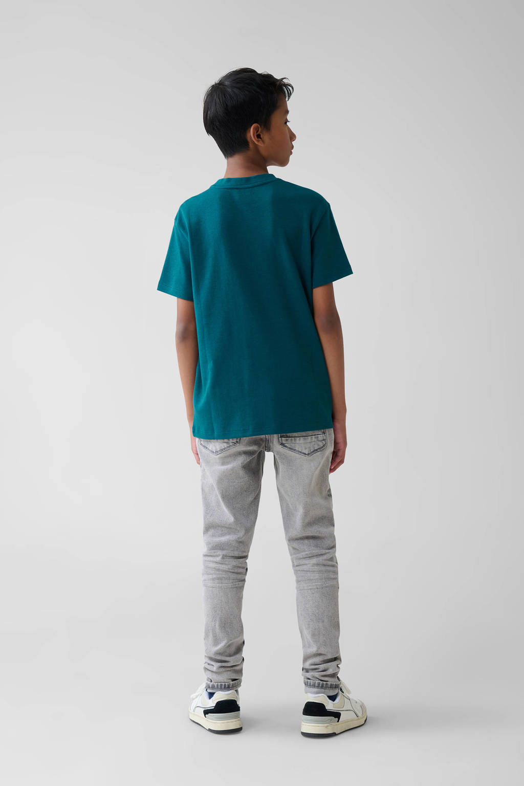 Shoeby T-shirt donkergroen