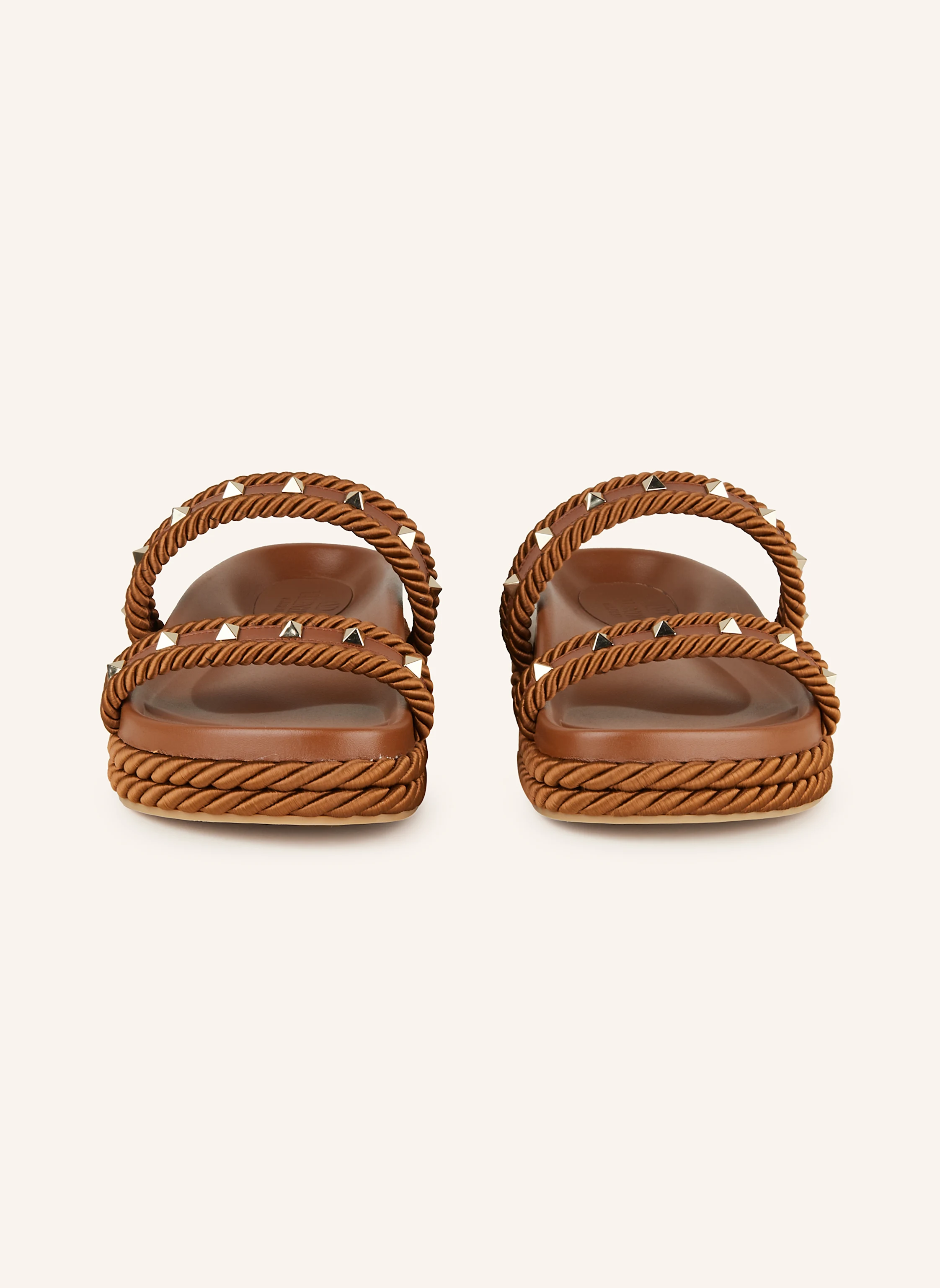 VALENTINO GARAVANI Plateau-Pantoletten ROCKSTUD