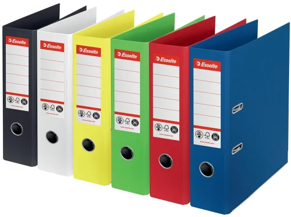 Brevordner Esselte No.1 CO²-neutral A4 blå 75 mm - (10 stk.)