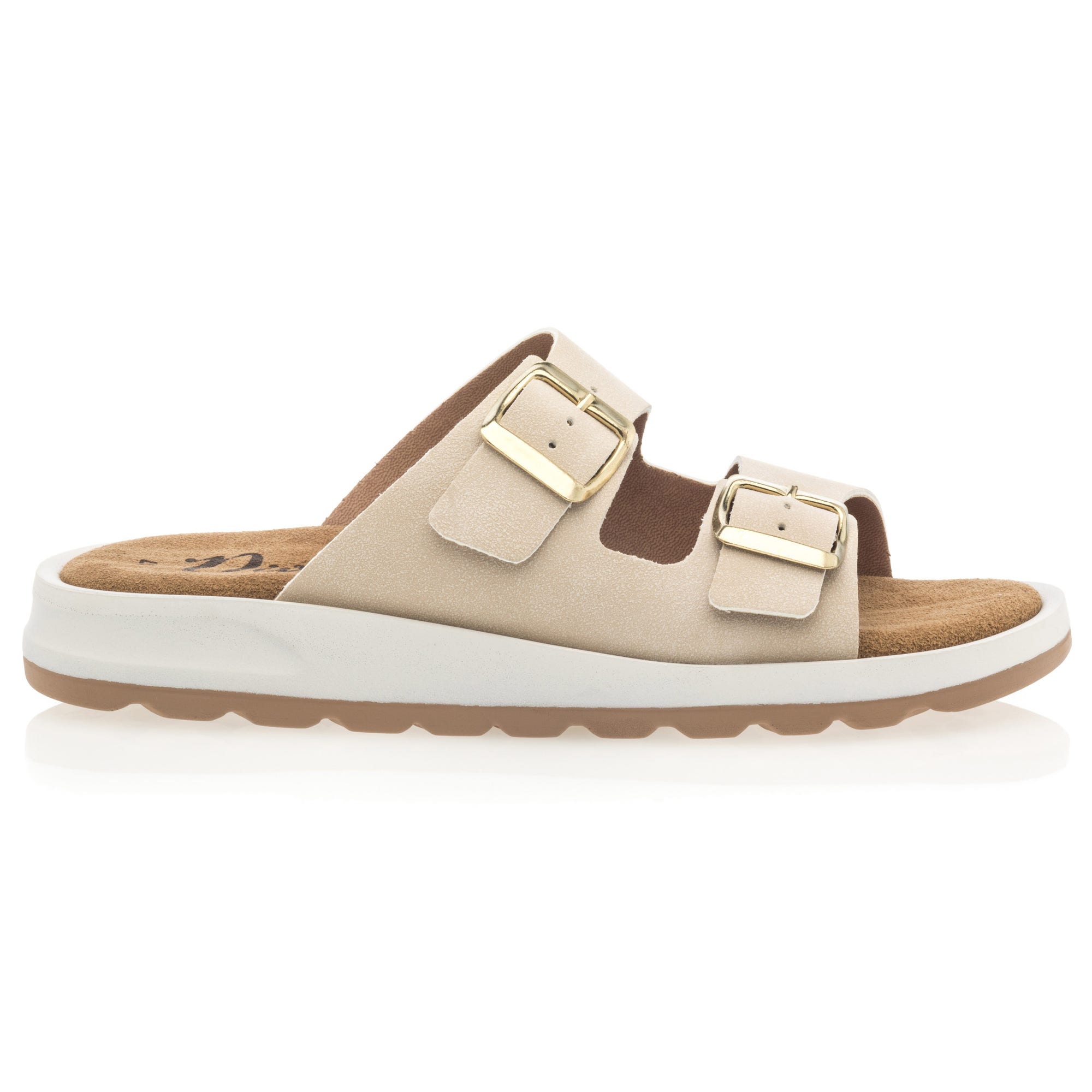 Mules Femme beige