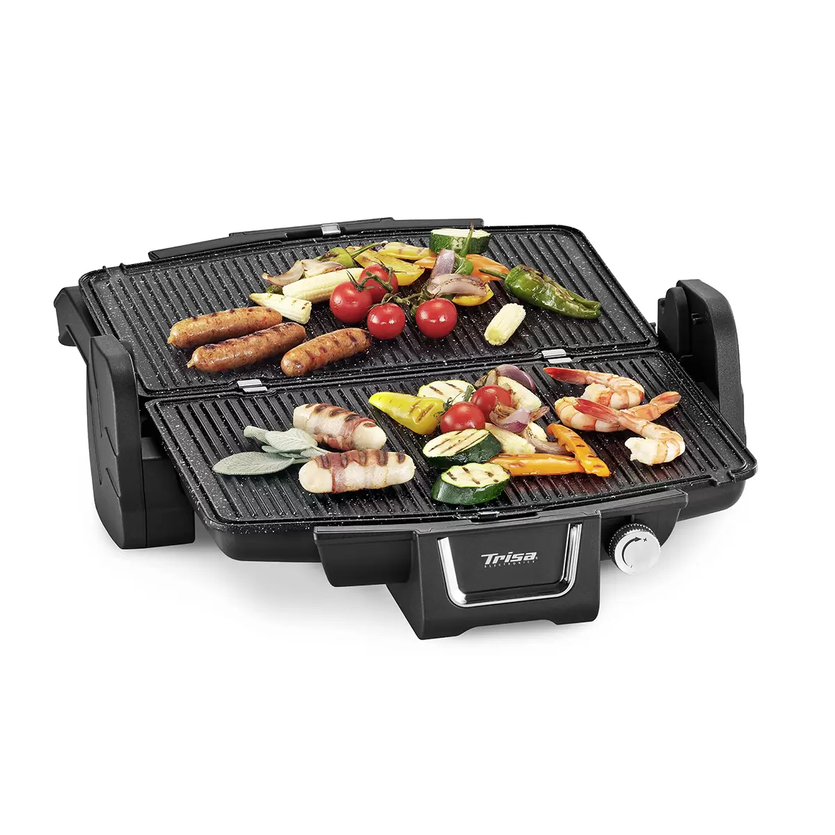 Doppelplatten Grill Trisa Roast Buddy Schwarz