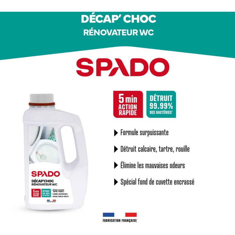 Renovateur wc décap'choc - Flacon de 1 L