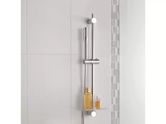 Pommeau de douche GROHE Quickfix Vitalio Get Stick + microfibre
