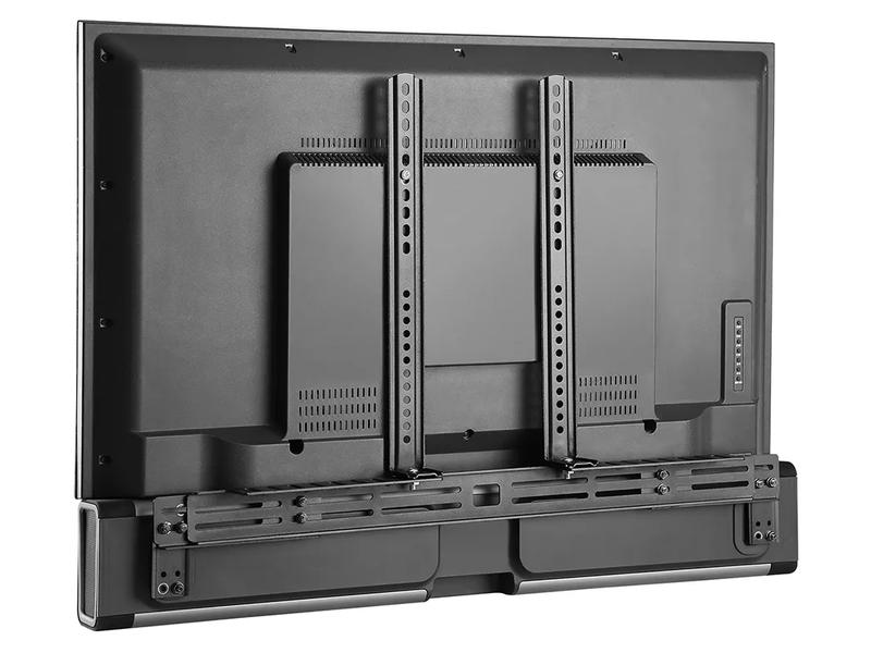 NEOMOUNTS TV-Halterung AWL29-750BL1 bis 10 kg – Schwarz Universelle Soundbar Halterung, tiefenverstellbar (0-4.2 cm) - Schwarz