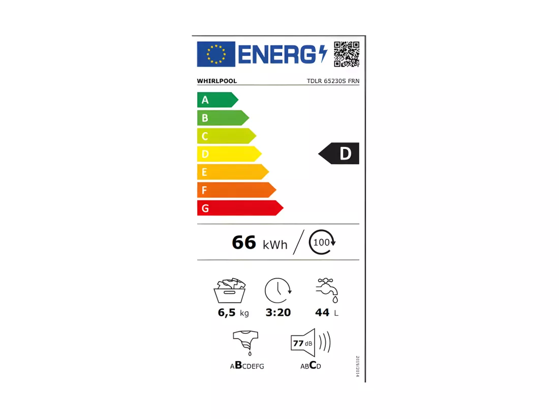 Lave-linge frontaux 10kg 68L ELECTROLUX 1400tr/min 60cm D, EW 6 F 5120 WS