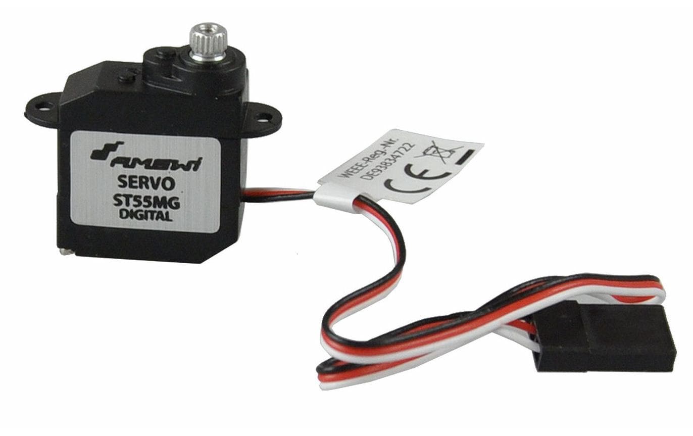 Nano Servo ST56MG 1 kg, 0.09 s, DigitalNanoservo mit Metallgetriebe für kleine und leichte Flugmodelle