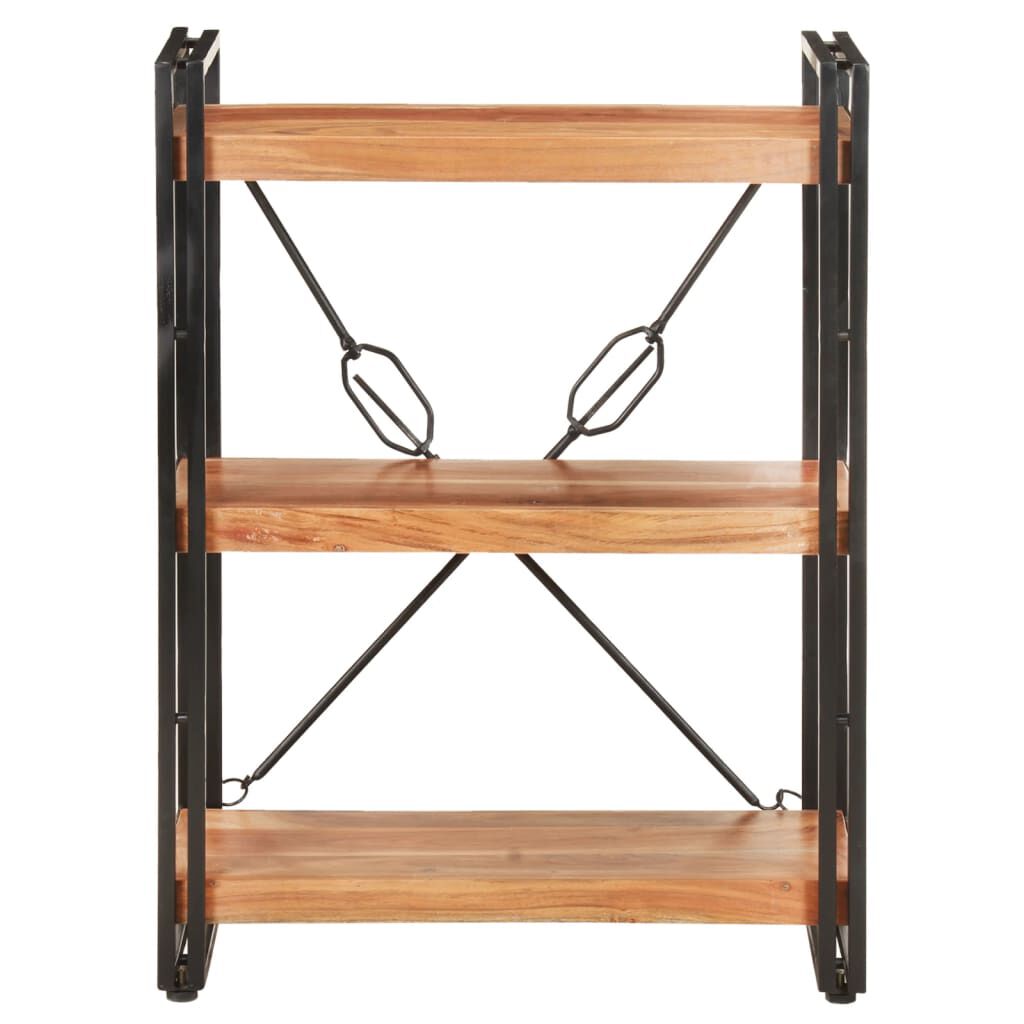 vidaXL 3-laags plank, 60x30x80 cm, massief acaciahout