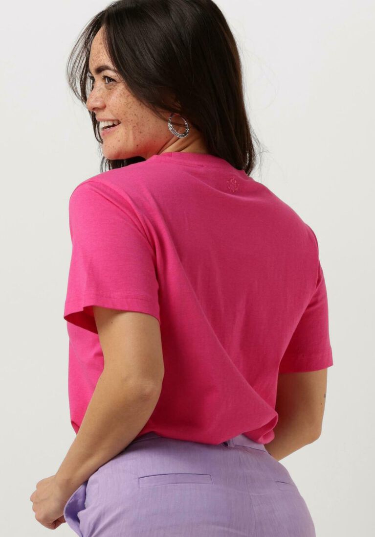 SILVIAN HEACH roze silvian heach t-shirt gpp24023ts