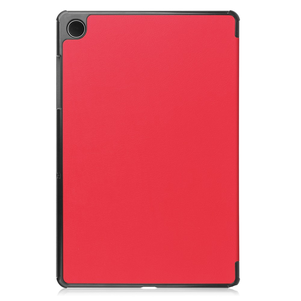 Samsung Galaxy Tab A11  Plus / A9  Plus Leder Tasche Flip Cover Hülle - Rot