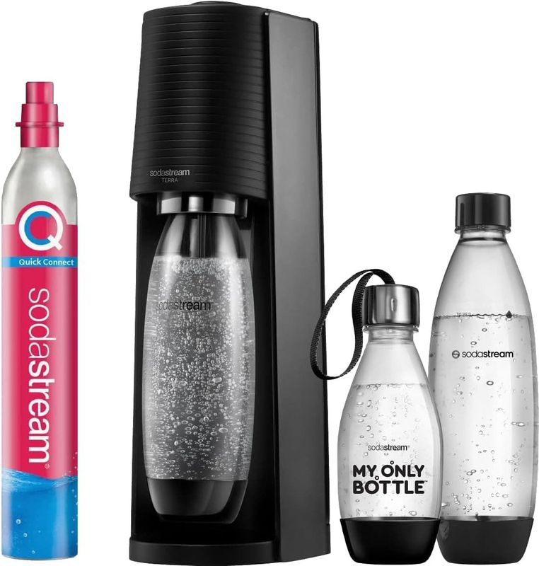 Sodastream - Soda-maker Terra - Voordeelpak - Zwart