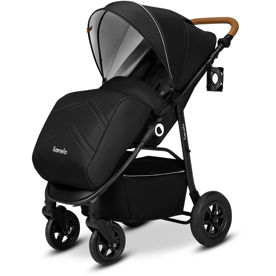 lionelo Kinderwagen Natt Black Onyx