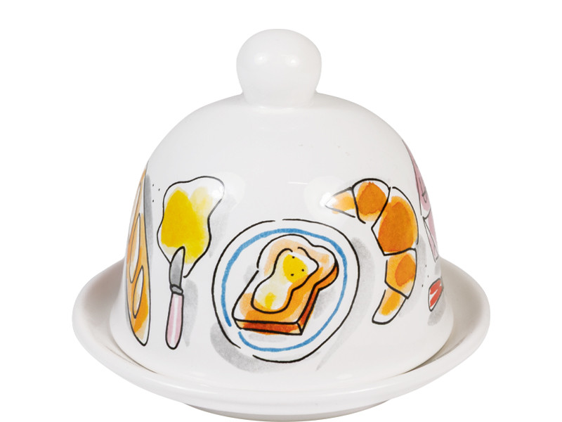 Botervloot Rond 12cm Even Bijkletsen Spread the love