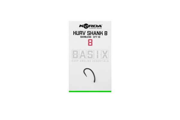 Korda Basix Hameçon carpe Kurv sans ardillon (10 pièces)