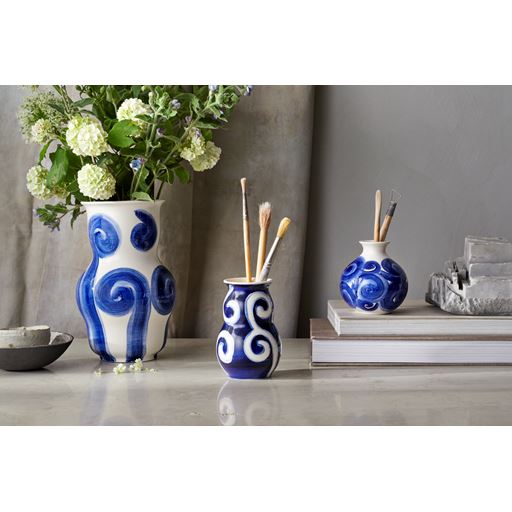 Kähler Tulle Vase, Blå