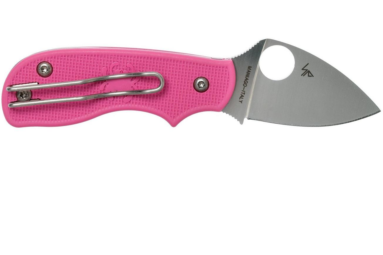Spyderco Squeak Pink C154PPN zakmes