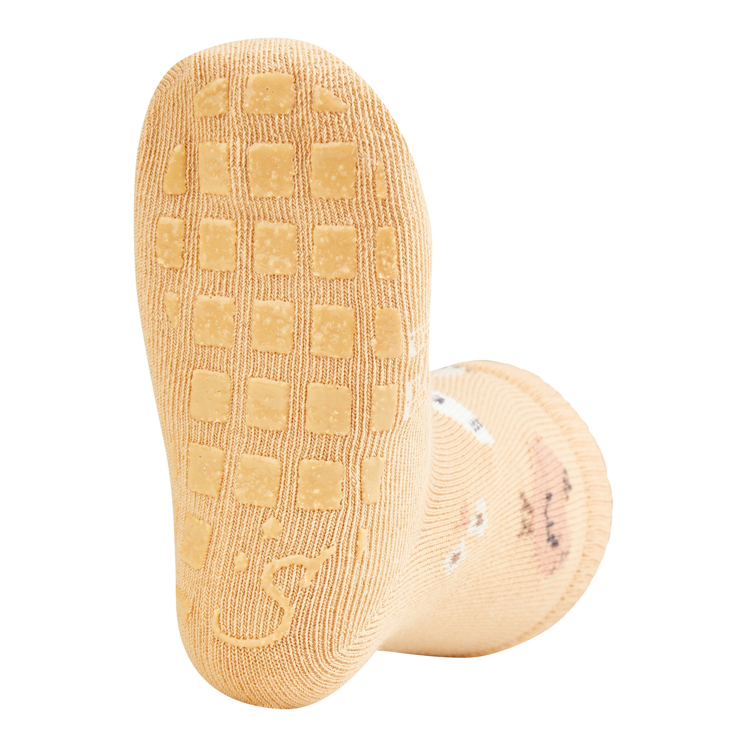 Sterntaler 2er-Pack ABS-Socken Hühner Rippqualität braun