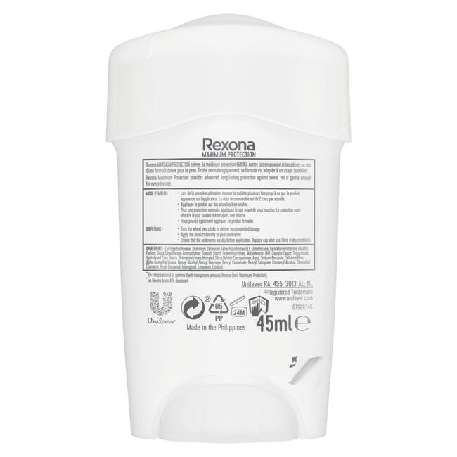 Rexona Women Maximum Protection Sensitive Dry Deodorant Stick 45 ML
