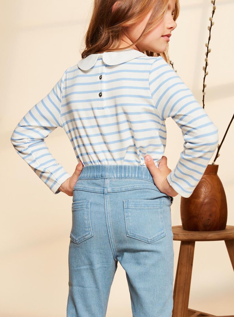Jean slim bleu