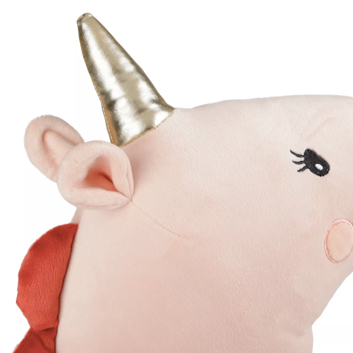 Coussin enfant (35 cm) Licorne Rose