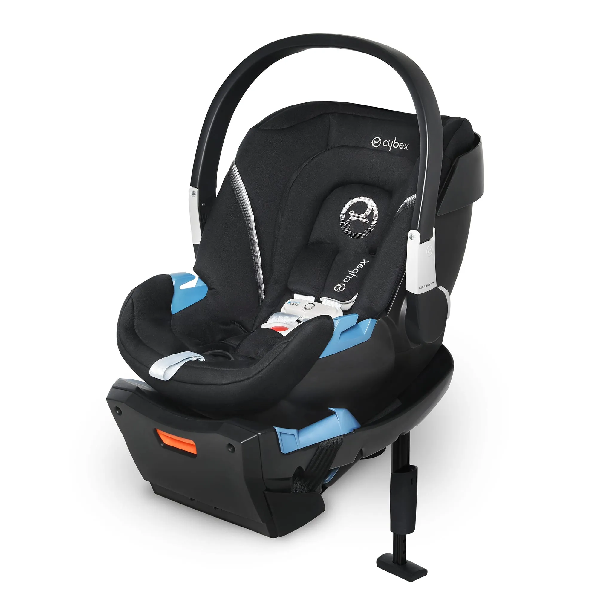 Cybex Siège d'Auto Aton2 avec Sensorsafe - Noir Lavastone