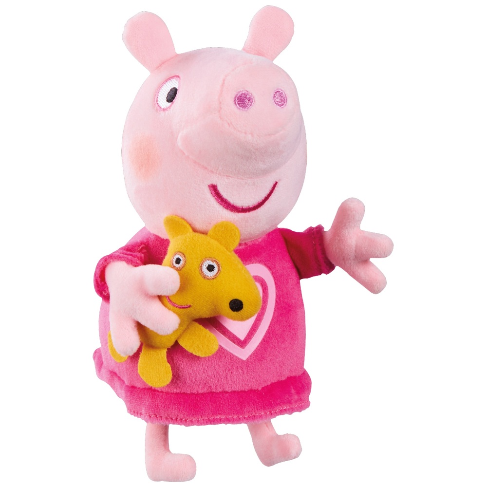 Peppa Pig 4er-Pack Familienplüschtiere