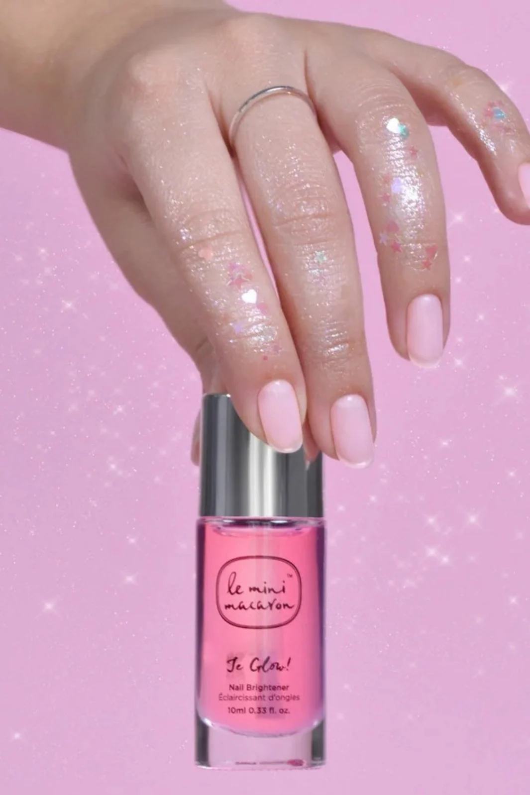 Le Mini Macaron Je Glow Nail Brightener