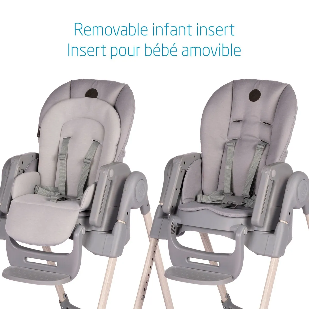 Maxi-cosi Chaise Haute Minla - Cascade Gris