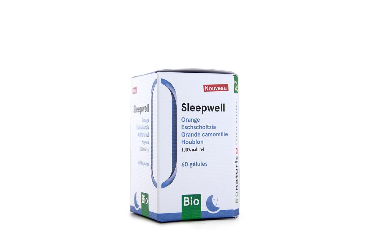 Sleepwell 60 KapselnSleepwell Kapseln mit natürlichen Inhaltsstoffen