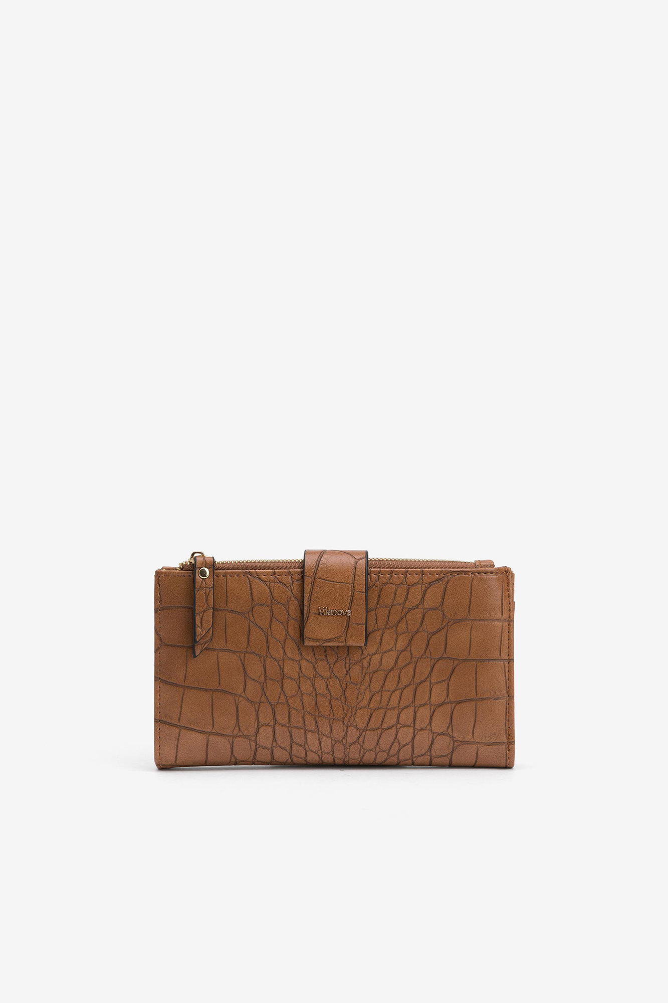 Carteira com bolso interno para celular