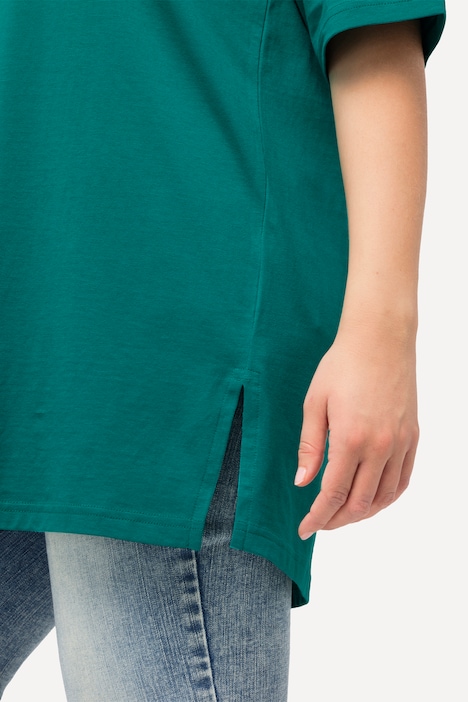 T-Shirt, Rundhalsausschnitt, Relaxed, Halbarm