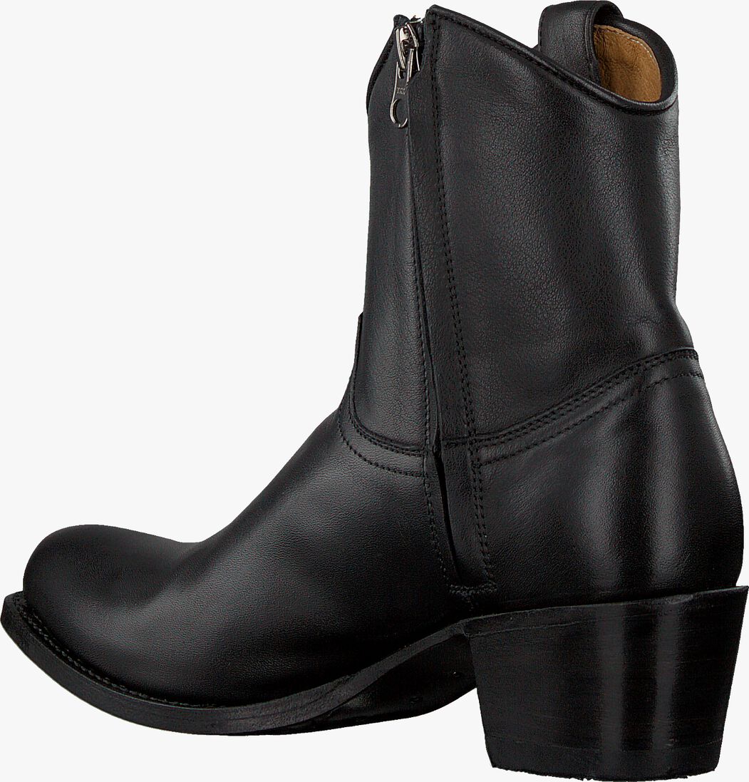 SENDRA zwarte sendra enkellaarsjes 16751