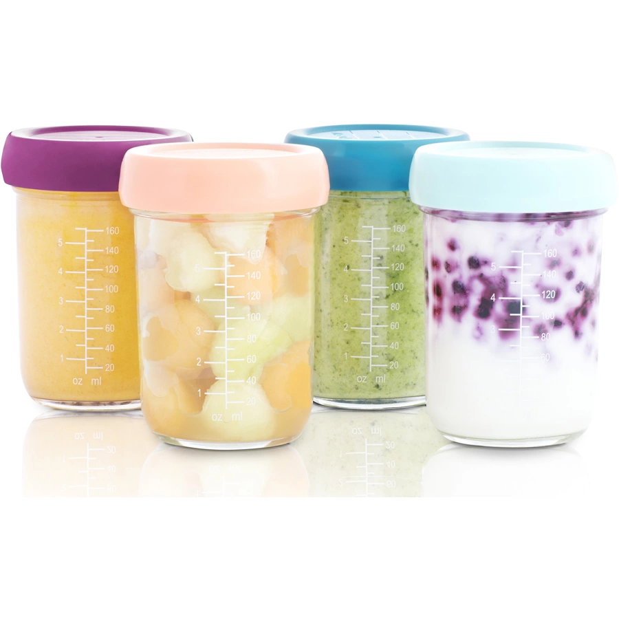 babymoov Nahrungsbehälter Babybols aus Glas max. 4 x 240 ml