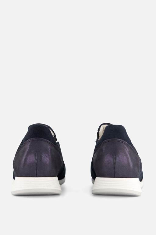 Gabor Instappers blauw Nubuck