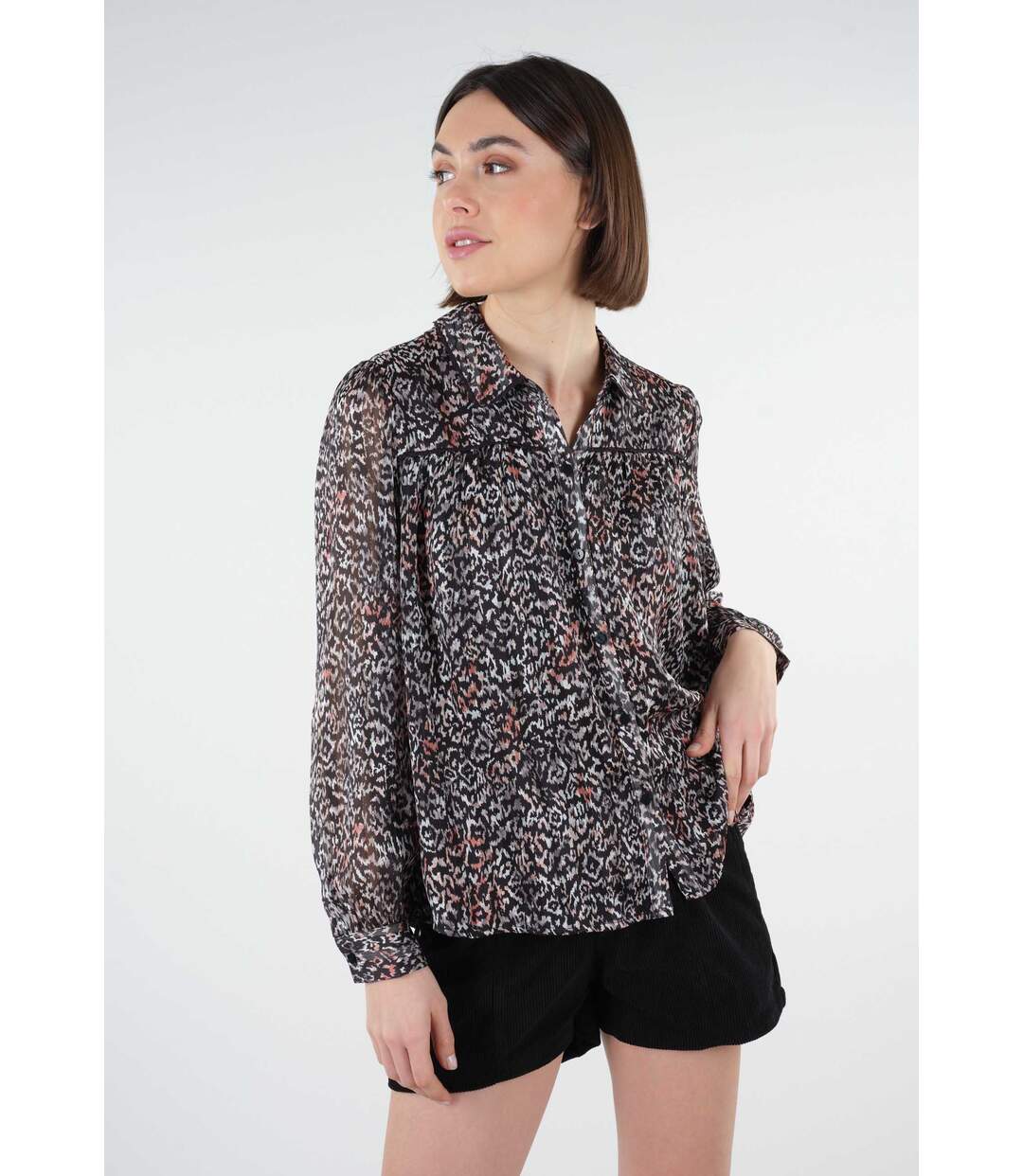 Chemise imprimé animalier AMA