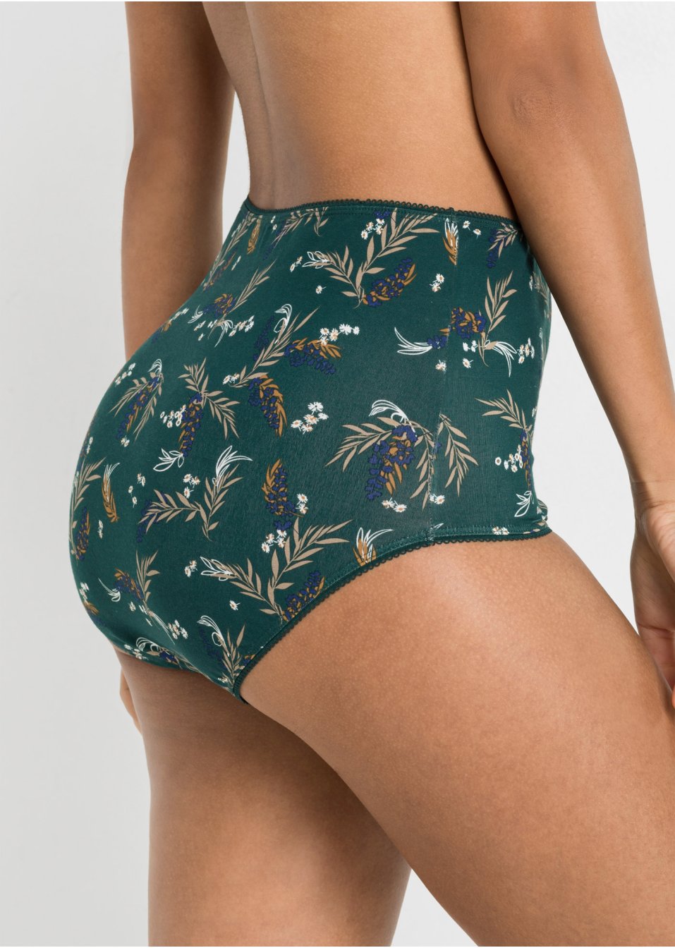 Lot de 4 slips taille haute