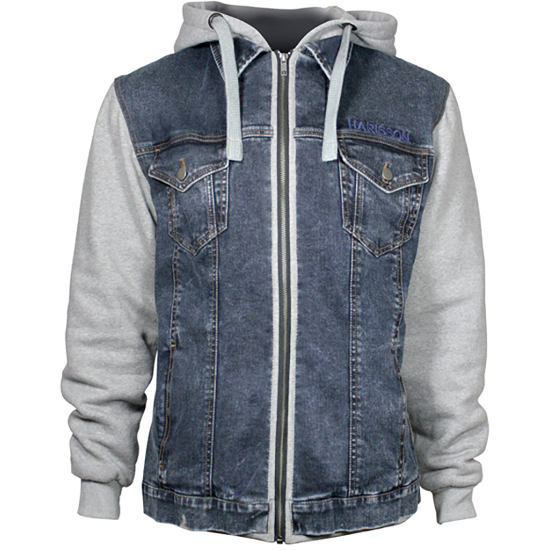 Harisson - Blouson Westside Bleu / Gris