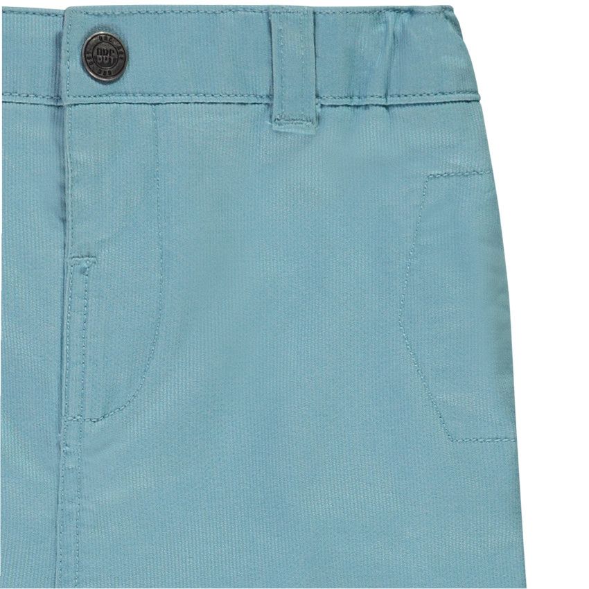 Pantalon en twill uni pour bébé garçon - Bleu moyen