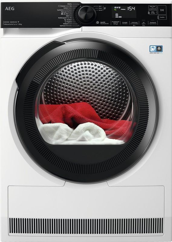 AEG - TR86CBC86 - Warmtepompdroger - 8 Kilogram - Energieklasse C