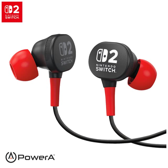 PowerA Switch 2 kablet earbuds