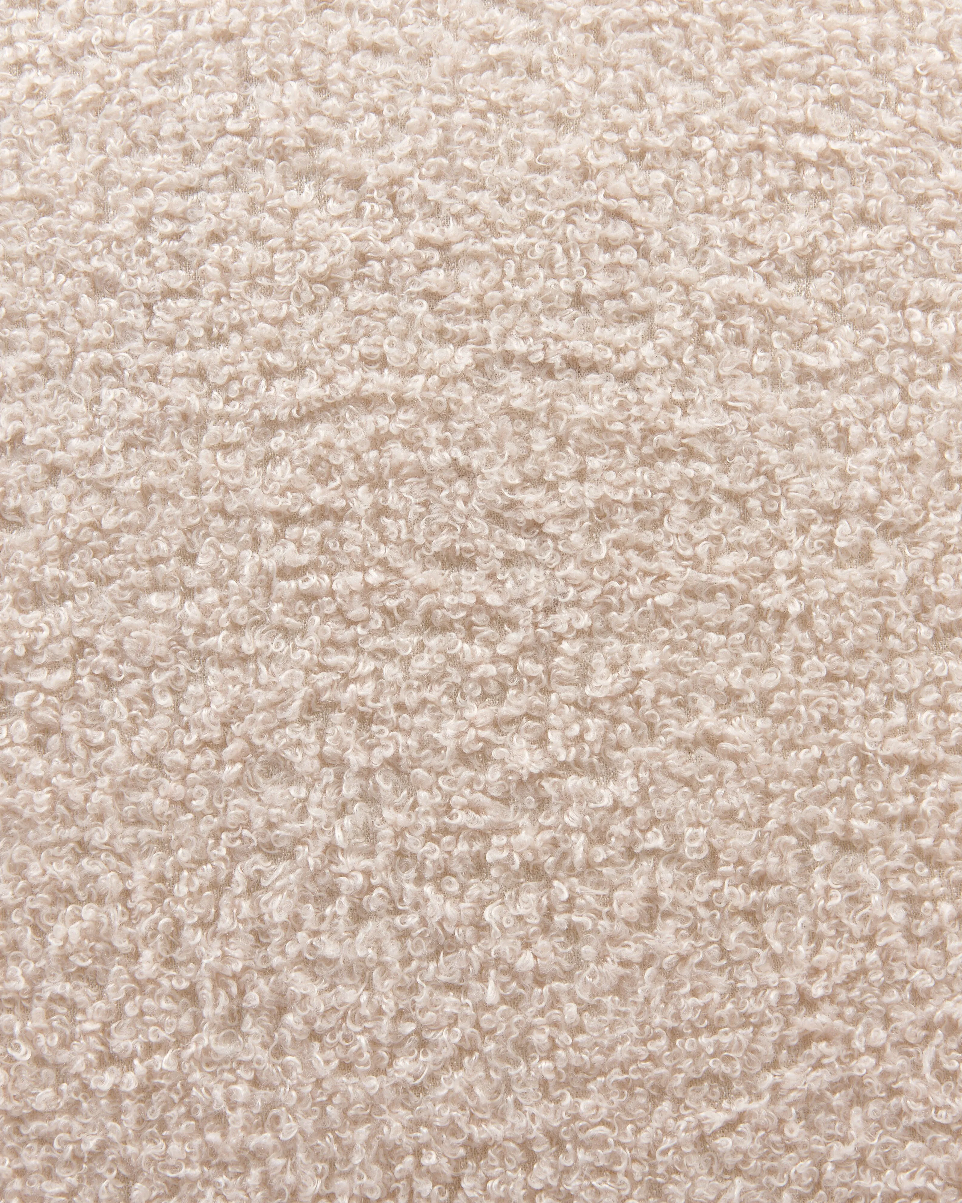 Draaifauteuil DAVIK Bouclé Beige