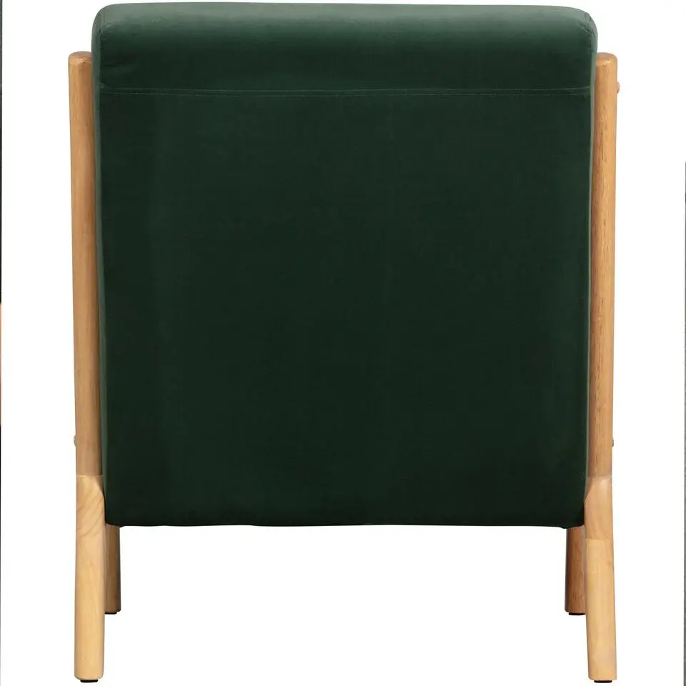 WOOOD Mark Fauteuil - Velvet - Flesgroen - 75x67x82