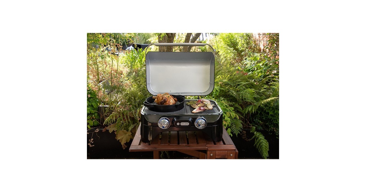 CampingazCulinary Modular gietijzeren braadpan bak-/braadpan  (Zwart/roestvrij staal)