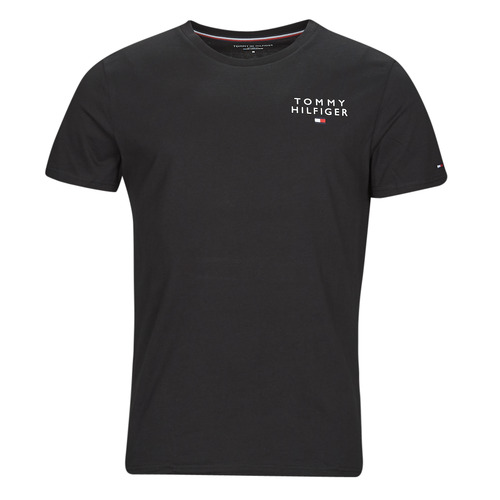 Tommy Hilfiger - CN SS TEE LOGO Negro