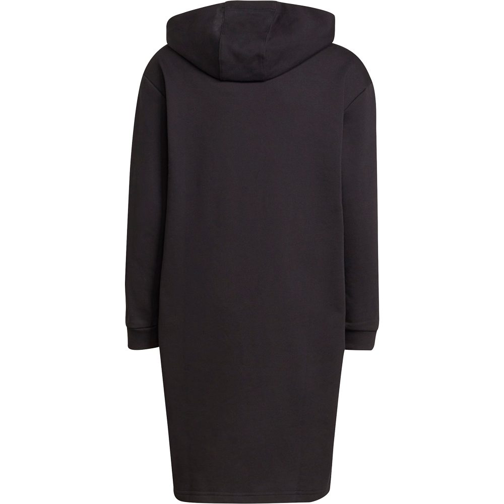 adidas Primegreen Future Icons 3-Streifen Kapuzenkleid Mädchen schwarz